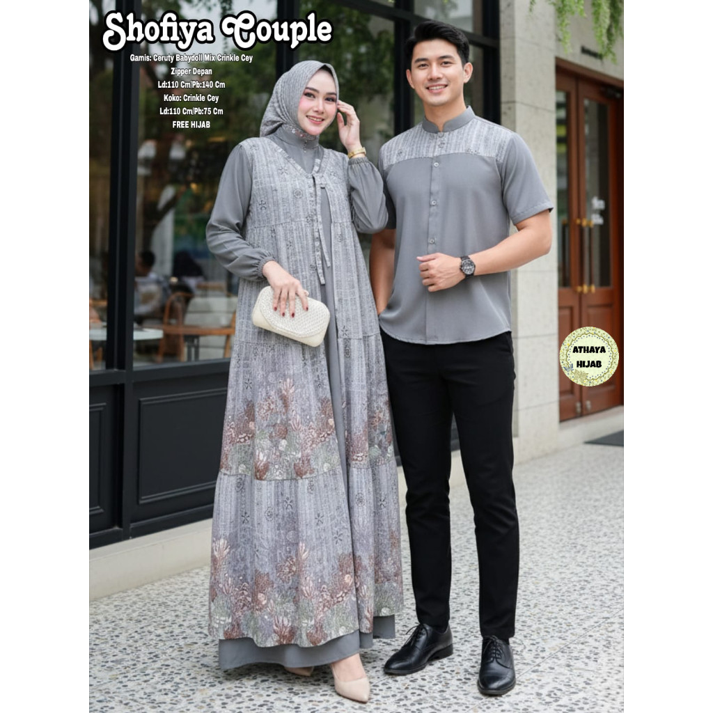 2401    SHOFIYA COUPLE SET by AtHAYA FASHION   // NOVIISTUFF
