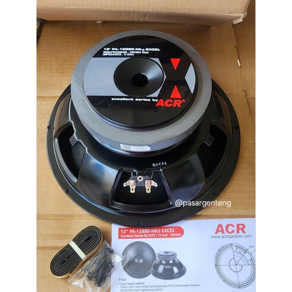 Speaker 12in ACR ORi ACR 12880 Pa mk III Excellent 12 inch spiker 12" Midrange