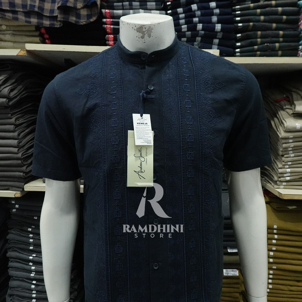 ANDREW SMITH Koko Short Shirt AAHAJX0050P 02H 0126