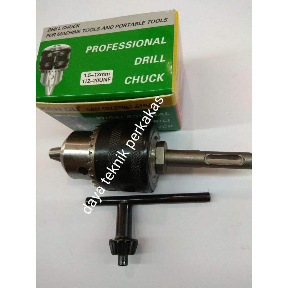 BUILDERA ADAPTOR SDS PLUS - ADAPTOR KEPALA BOR SDS PLUS - ADAPTER SDS PLUS 13MM