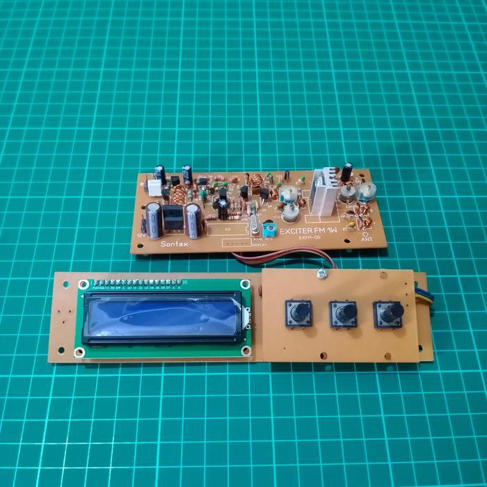 transmitter pemancar vhf 120 130 140 150 mhz 2meter band 0.5w SCelectro