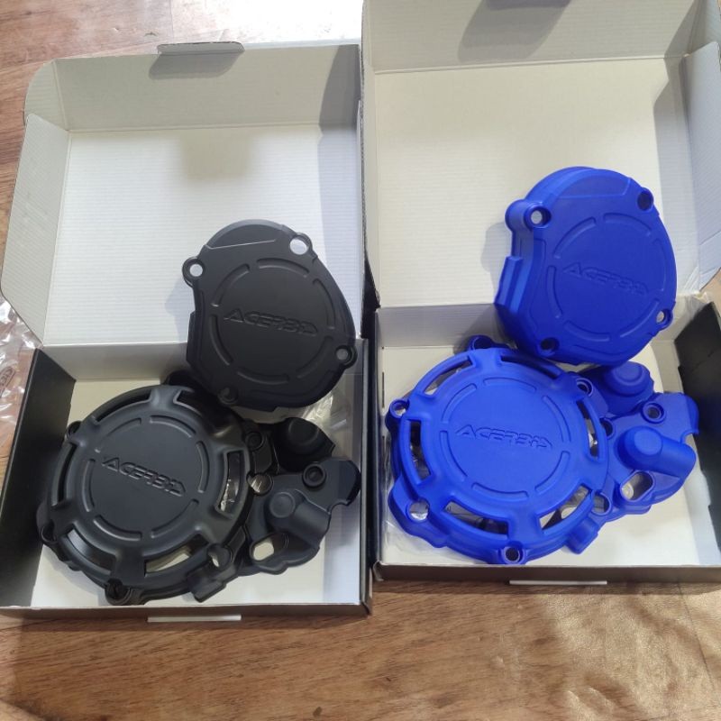 Cover blok mesin yamaha yz125 yz 125 x acerbis cover blok yz acerbis