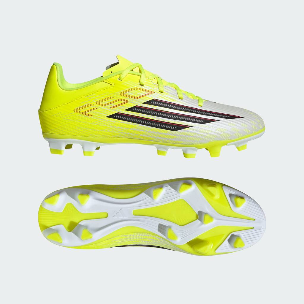 adidas Football F50 CLUB Firm Ground / Multi Ground Football Boots Unisex Yellow JR9053