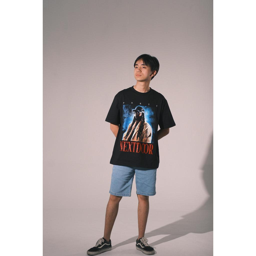 SCAPP | PARTY NEXT DOOR MONEY TIME | OVERSIZED TEE Tshirt Pria dan Wanita