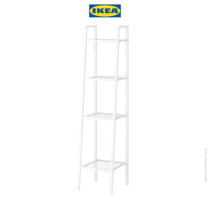 IKEA LERBERG Rak Serbaguna Minimalis Bahan Baja 35x148 cm - Putih