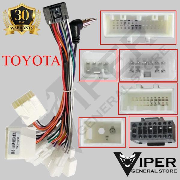 Soket Head Unit Android Double Din Toyota (5740) Toyota