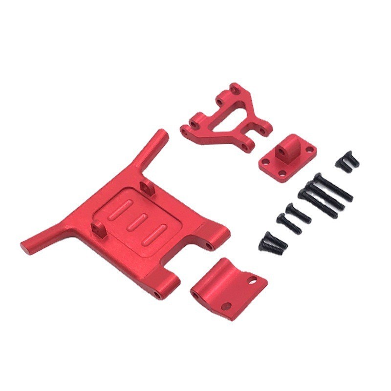 for WLtoys 144001 144002 124016 124017 124018 124019 RC car universal metal upgrade, front bumper mo
