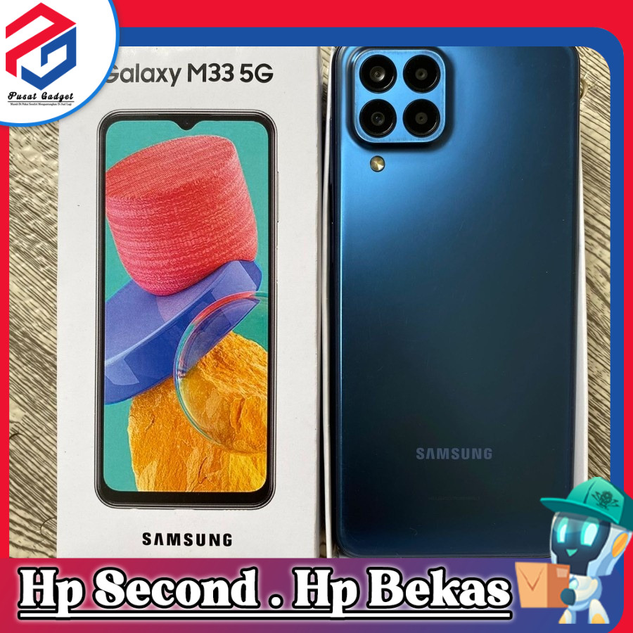 Samsung M33 5G Ram 6/128GB | Ram 8/128GB Second Pusat Gadget