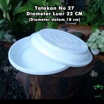 alas pot untuk pot 25 cm