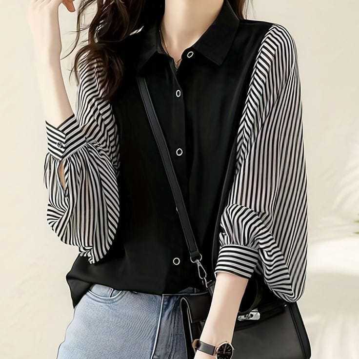 Baju Wanita - Laila Kemeja atasan Wanita muslimah Viral 2024