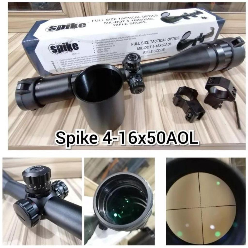 ( Mariposay ) Teleskop Senapan Angin Gamo Reticle HK 3-9x40 RGB Tutup Flip Biru, Termura