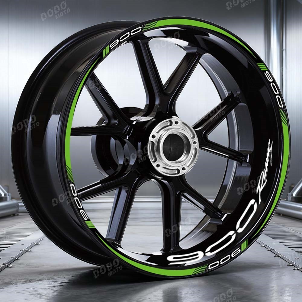 For Z900 Z900RS z 900 2016-2024 Motorcycle Z900 Reflective Edge Outer Edge Sticker Stripe 17 Ines Wh