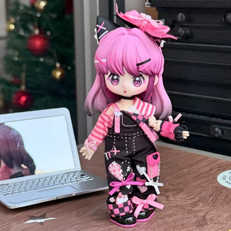 Nyzaii Sweet Imagination Series 1/12 Bjd Blind Box Trendy Kawai Mystery Box Action Figure Dress Up B
