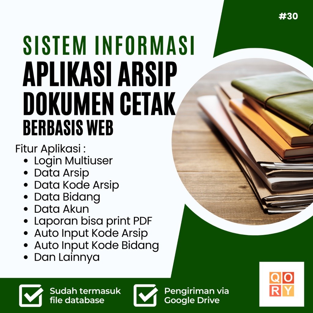 Source Code Program Aplikasi Arsip Dokumen Cetak Berbasis Web PHP Native