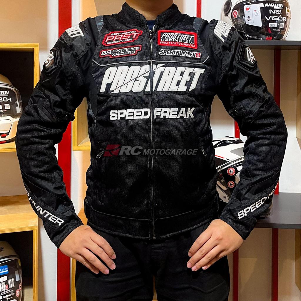 Jaket Motor - Prostreet Majestic with Protector Black Original