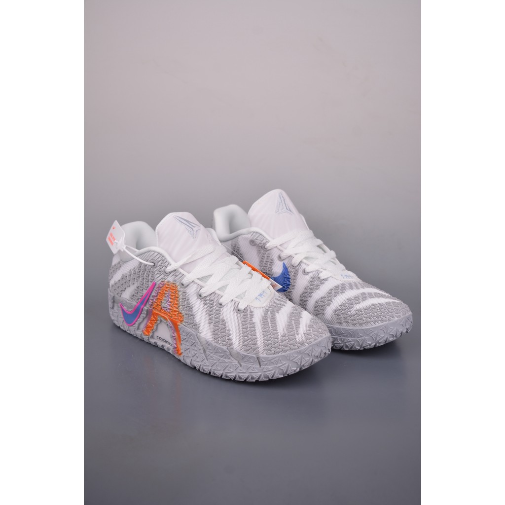 NK JA3 Morant EP Sepatu Basket Low Top Performa Tinggi Desain Ergonomic Bahan Mesh Ringan ja3 Lightw
