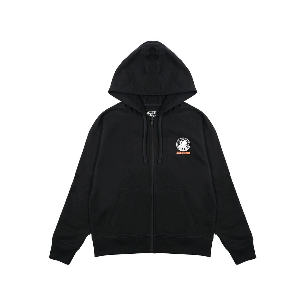 3Second Kids Jaket Hoodie Anak Laki-Laki Zipper Sweatshirt Regular Fit Baby Terry Target HP-C011225