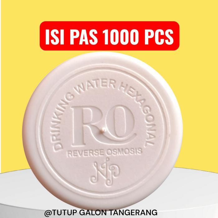 Tutup galon isi ulang warna putih isi 1000pcs