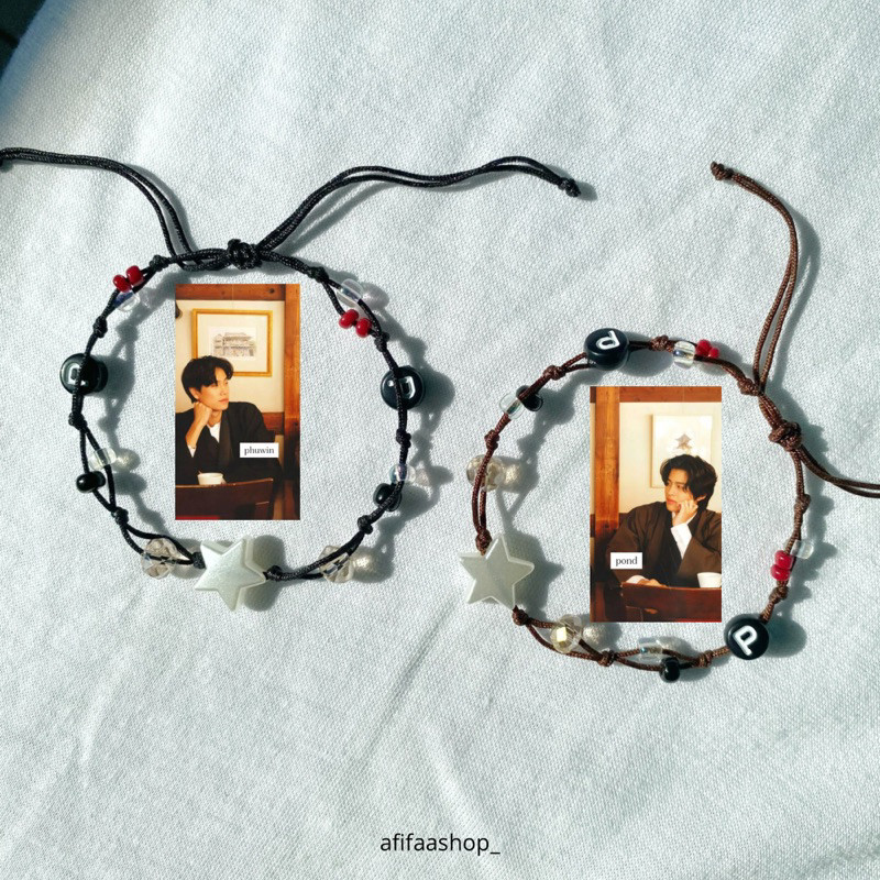Phuwin x Pond Bracelet  Gelang Couple Phuwin x Pond
