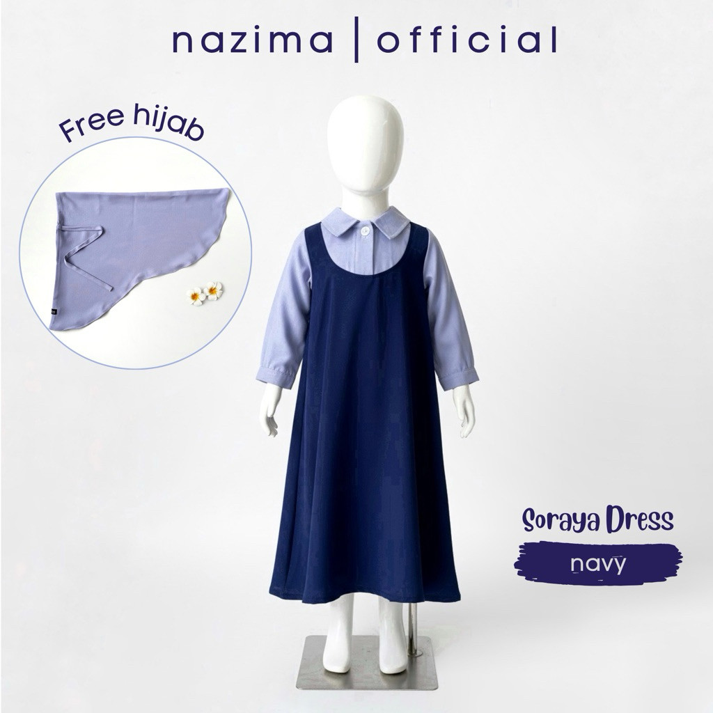 ARDIOSHOP Nazima Gamis Anak Soraya Dress