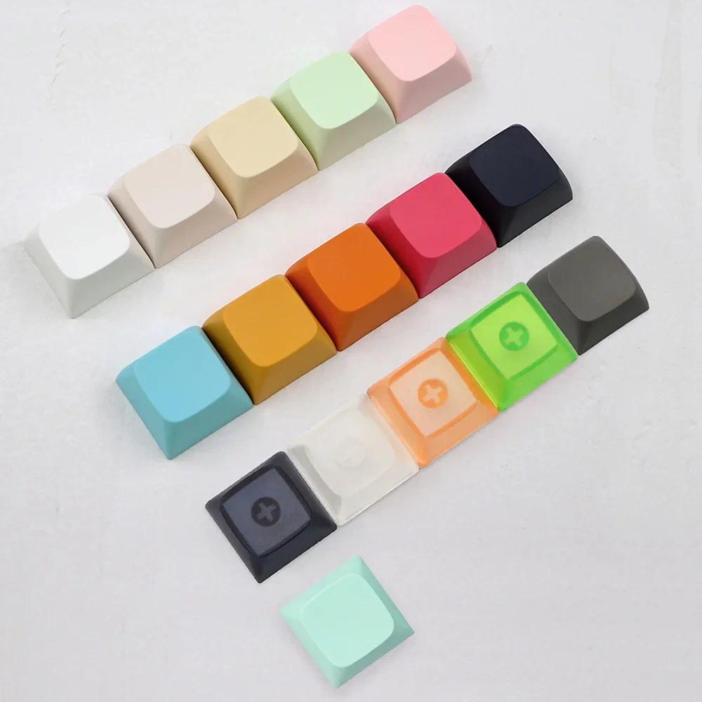XDA Profile PBT Keycaps Meanical Keyboard 1U Ball Print Blank Customized Gamer Mixed Color Keycaps M