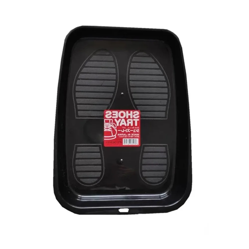 124pcs Portable Shoe Storage Tray Plastic Durable Shoe Storage Container Car Interior Shoe Storage B