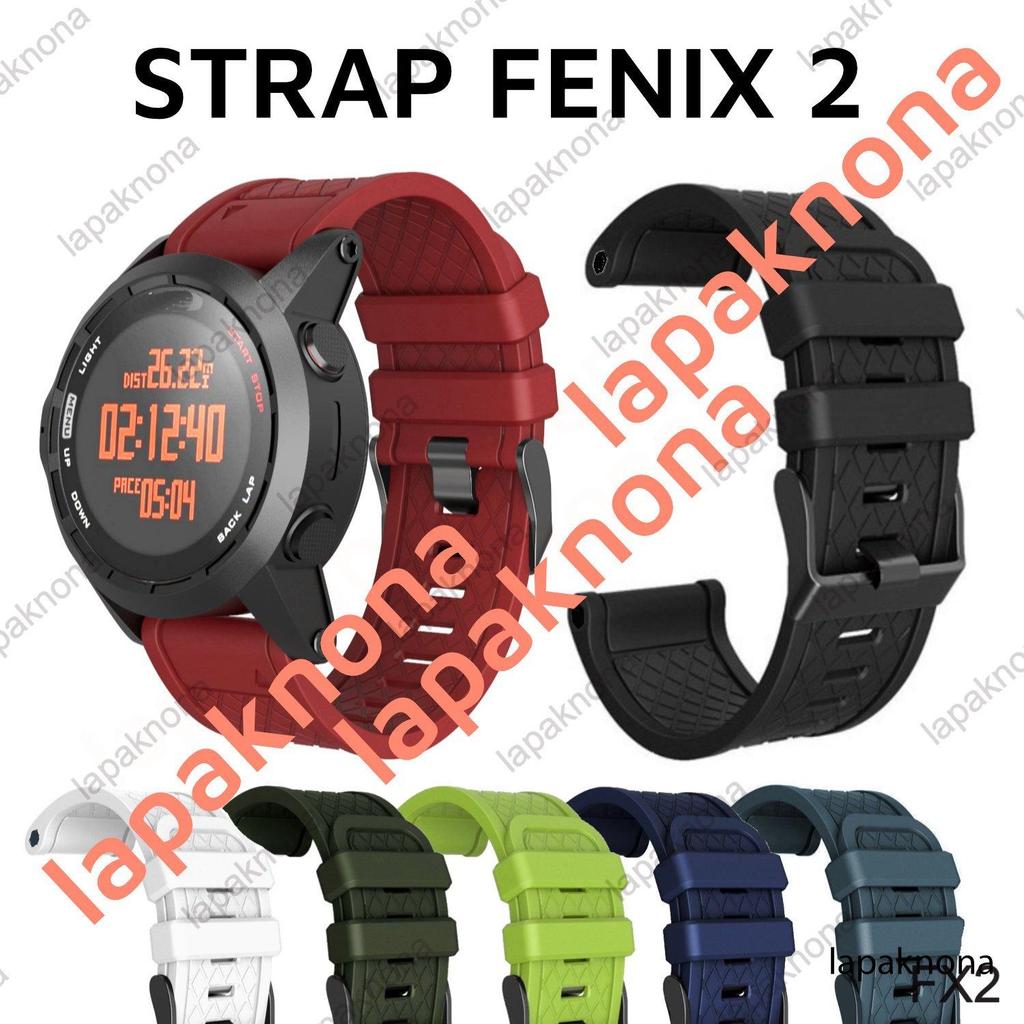 26mm Strap Garmin Fenix 2 Silicone