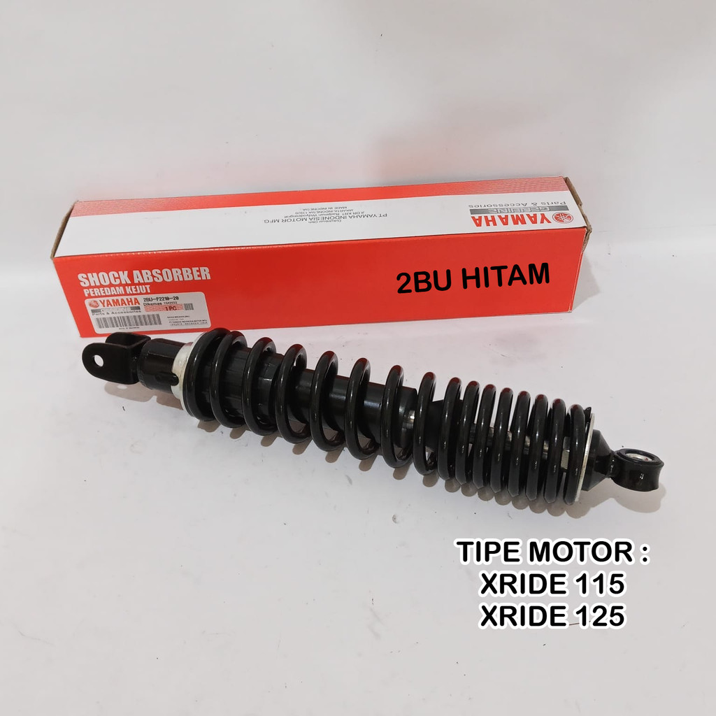 SHOCKBREAKER YAMAHA KODE 2BU HITAM, SHOCKBREAKER XRIDE 115, XRIDE 125