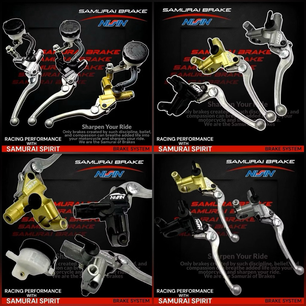 16MM MASTER REM NISSIN SAMURAI KANAN TABUNG SINGLE FU/BEAT/SCOOPY/GENIO/VARIO/MIO/FAZIO DLL