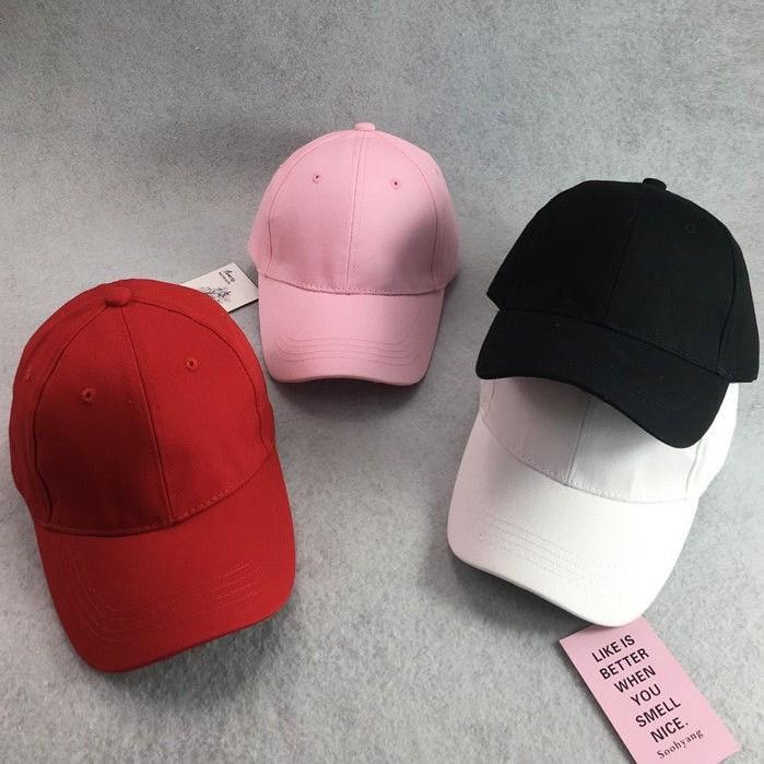Topi Anak dan Dewasa Polos Baseball Distro Korea - Polos Hitam, Anak