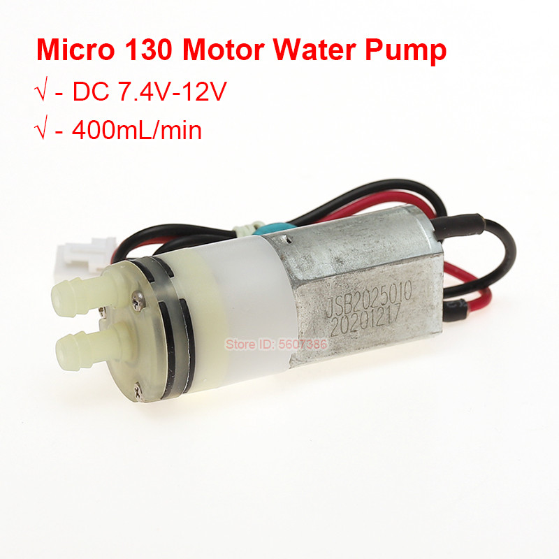 DC 12V Micro aphragm Pump Small Water Pump 130 Self suction Pump Pumping Water Absorption Model Y DC