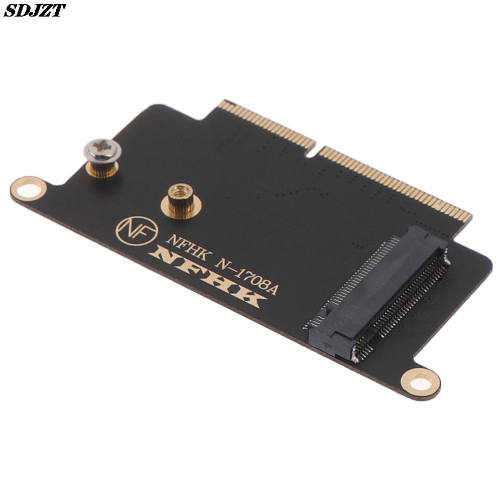 1PC NVMe M.2 NGFF SSD Adapter For 2016 2017 13" MacBook Pro A1708 Adapter Card Apple Macbook 1708 La