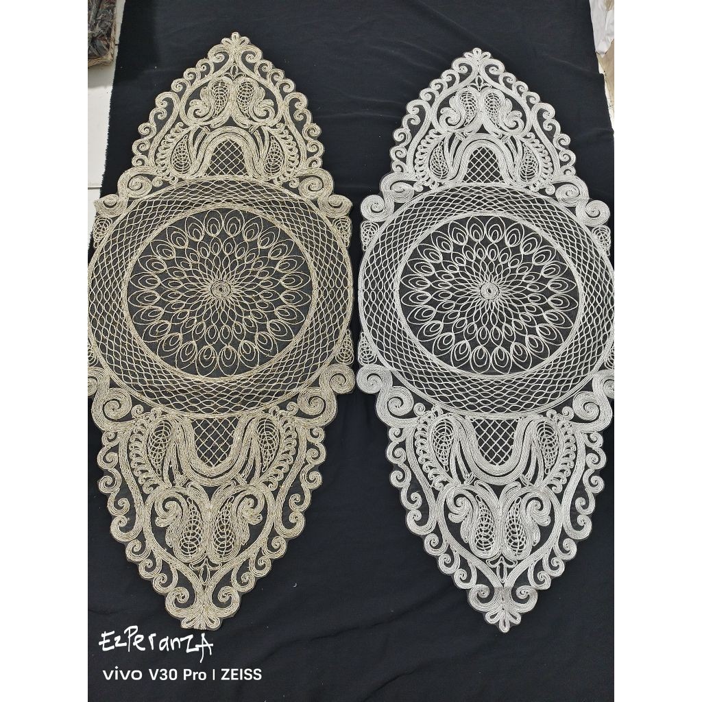 (OLVERA) Taplak Meja Tamu TURKY 45 X 100 CM Estetik Vintage