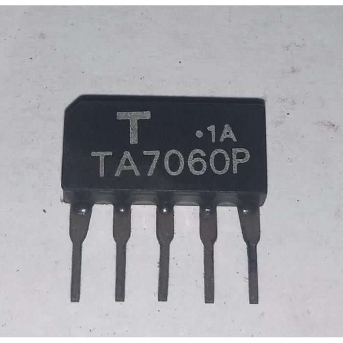 Komponen IC Circuit TA7060P TA 7060 P FM IF Amplifier SIP-5