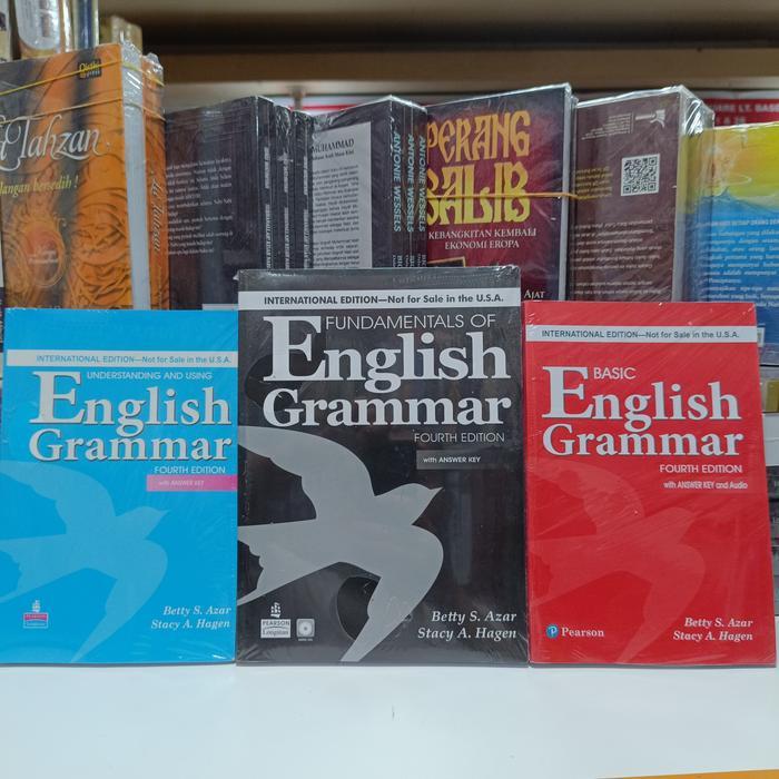 ENGLISH GRAMMAR paket 3 buku ( BETTY SCHRAMPFER AZAR ) - PAKET 3 BUKU