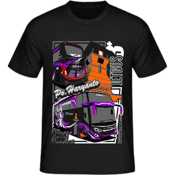 PL.OFC | Kaos haryanto mania bus bis busmania bismania hrmania kaos jetbus busindonesia distro 24s m