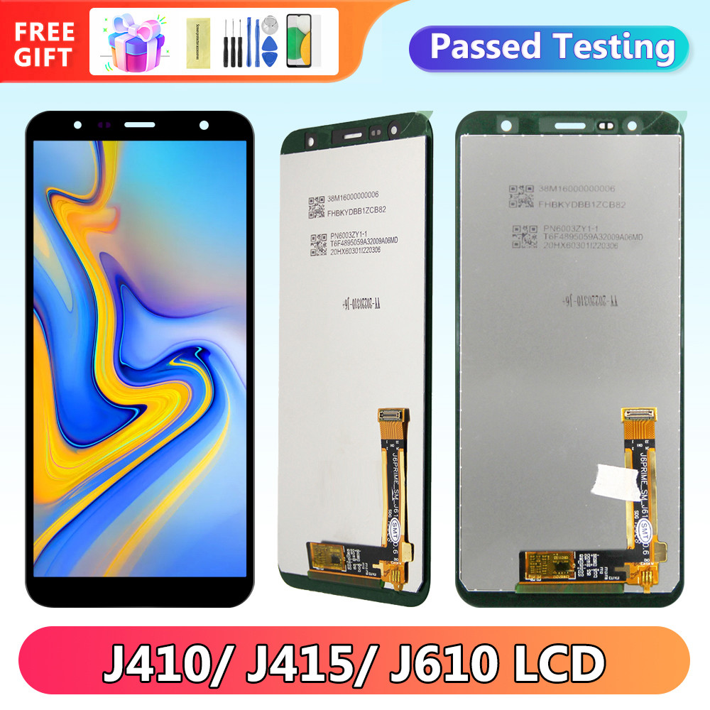 J4 Core J415 splay Screen Replacement, for Samsung Galaxy J6+ J6 Plus J610 Lcd splay Tou Screen giti
