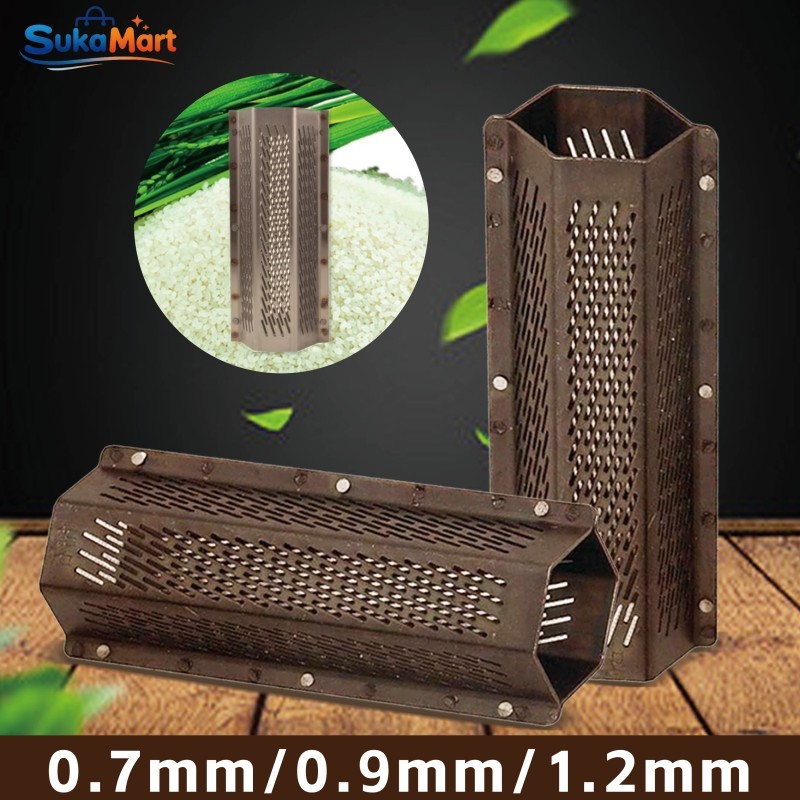 Saringan Mesin Giling Padi Mini 0.7mm/0.9mm/1.2mm untuk Pengerjaan Penggilingan Padi Rumahan dan Kec