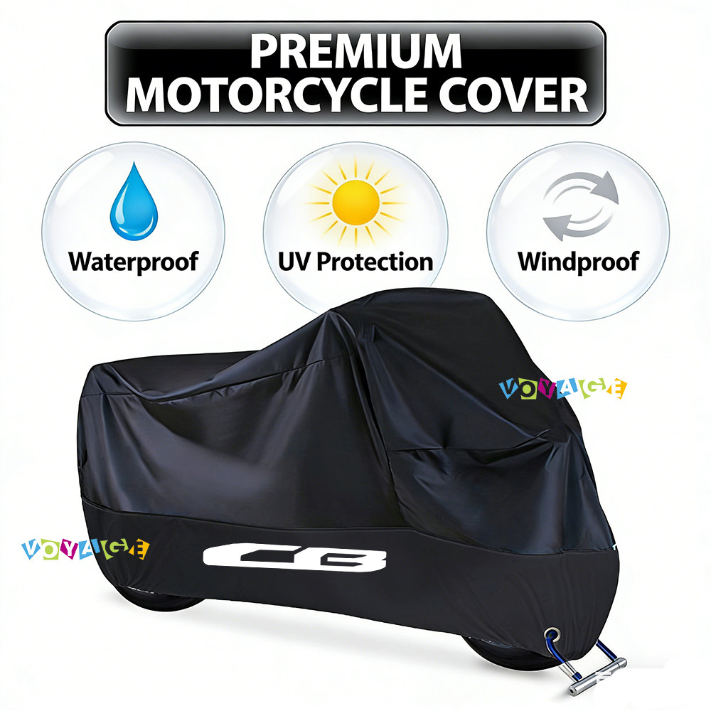 Untuk Honda CB 125F 300R 1000 650R cb650r 400 Sarung Motor Tahan Air Pelindung UV Luar Ruangan Akses