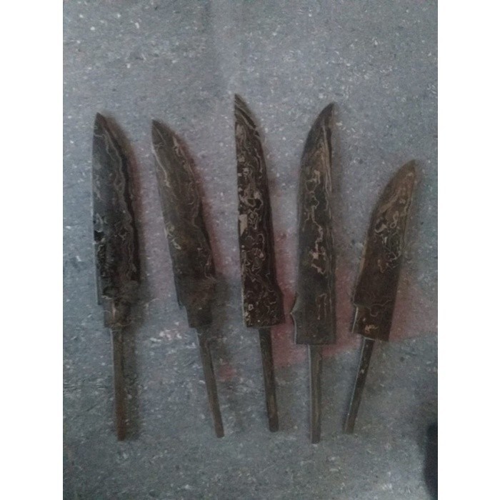 PISAU DAMASCUS ANTIK BILAH AJA paling lengkap