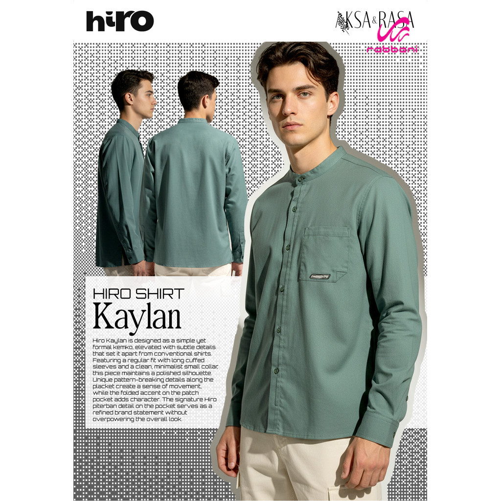 Rabbani - Kemeja Koko Hiro Kaylan - RABBANI ORI