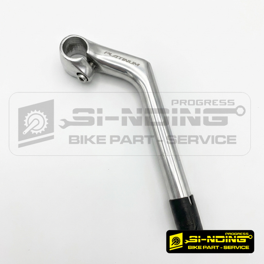 Stem MTB Platinum Alloy Cagak Stang 25.4 mm Insert Fork 22.2 mm Sepeda Federal Communter Kalcer