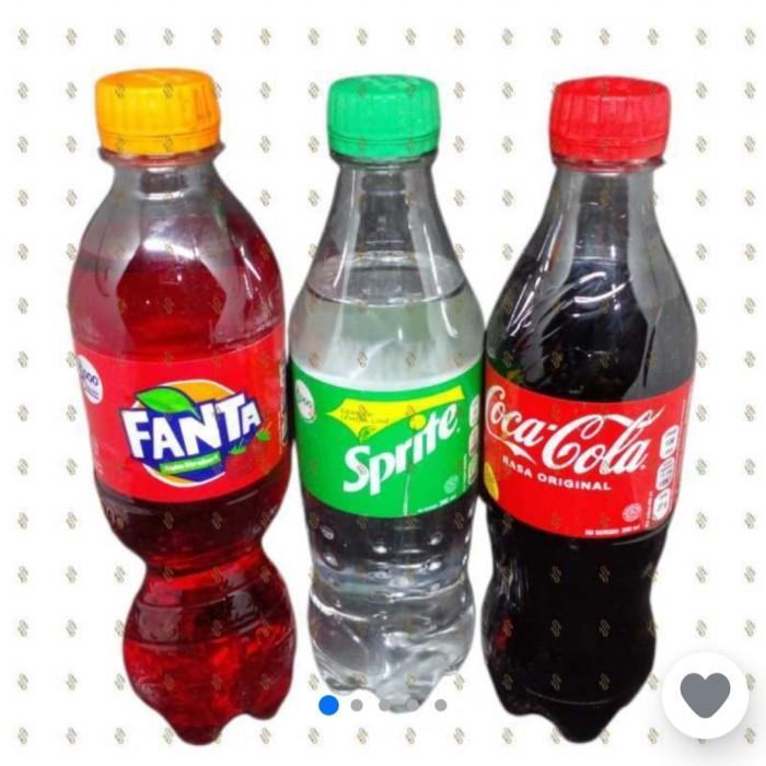 Coca cola fanta sprite 250ml isi 12 botol minuman bersoda - sprite
