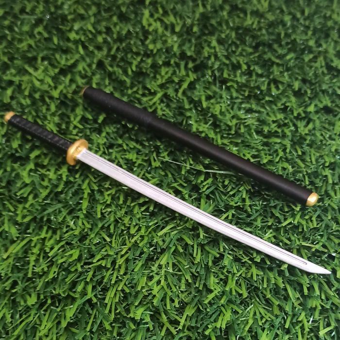 Diorama Miniatur pedang katana 7 inch dan sic Aksesoris Figure