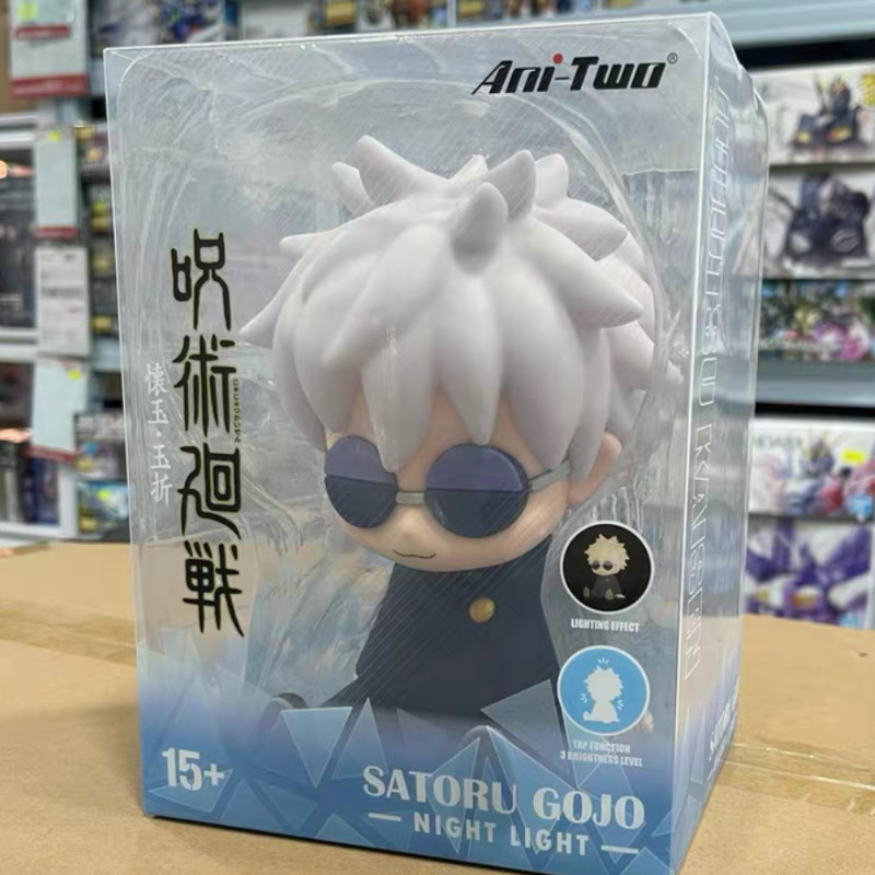 Jujutsu Kaisen Figure Satoru Gojo Action Figures Night Light Collectible Pat Light Desk Night Lamp B
