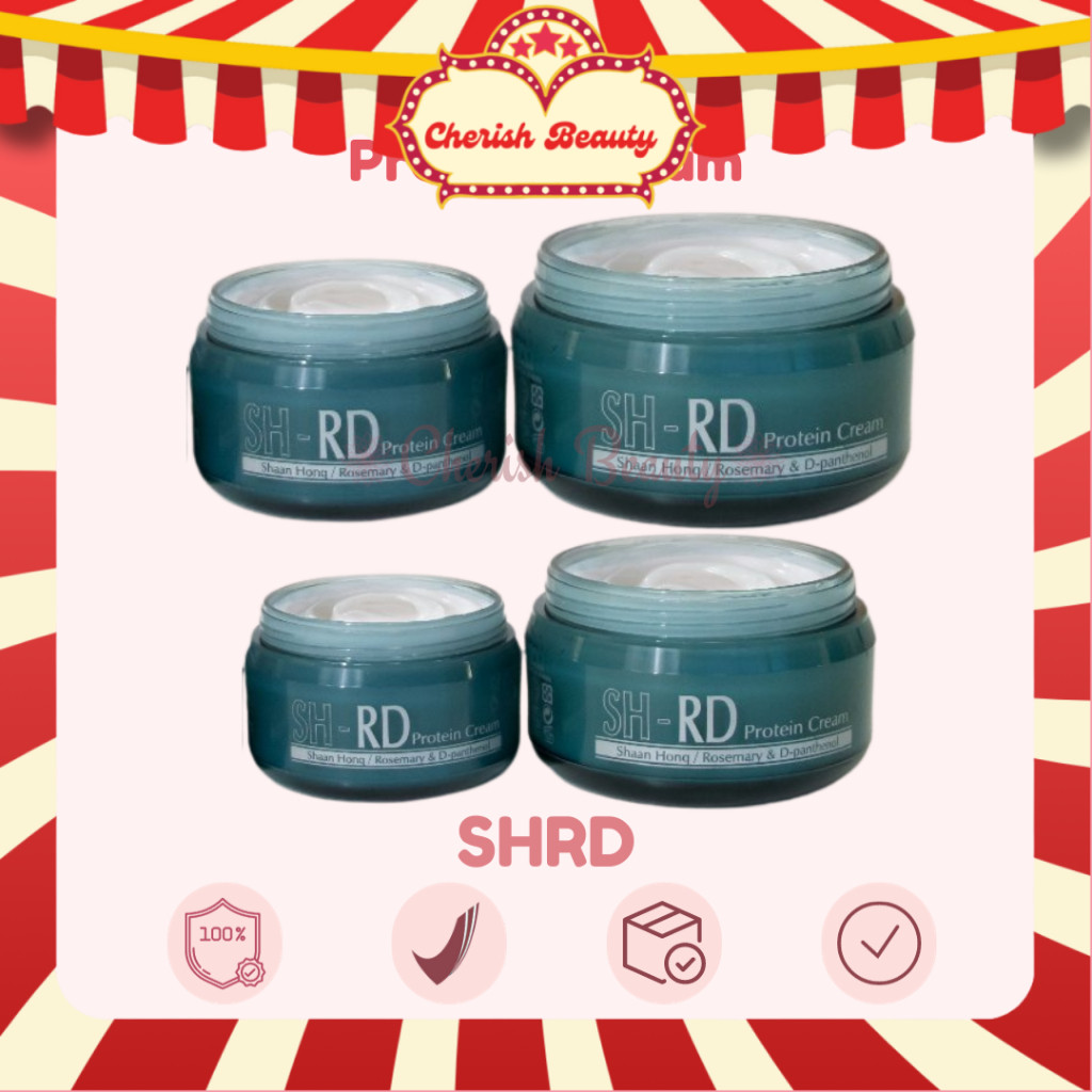 SHRD Protein Cream | Moisturizer & Vitamin Rambut untuk perawatan rambut kering sh-rd