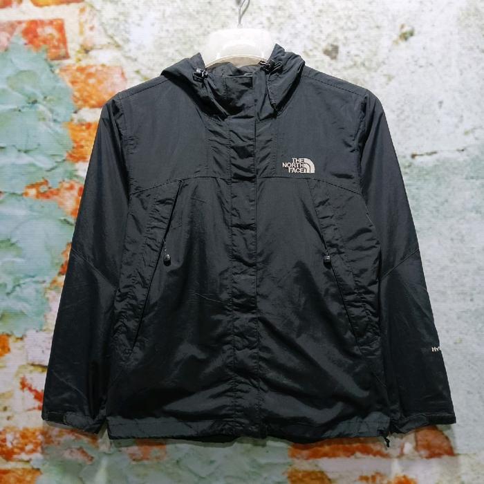 jacket outdoor THE NORTH FACE HYVENT mp3 hitam kasual size L
