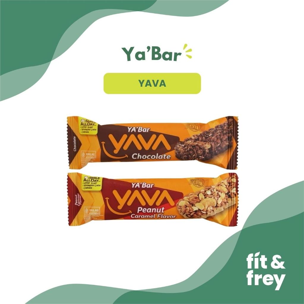 YAVA Ya'Bar 28g - Chocolate / Peanut Caramel - Granola Bar - Yabar - Ya Bar