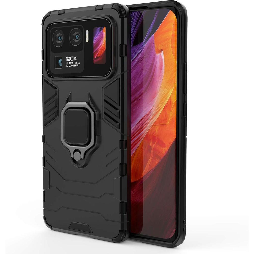 CASE XIAOMI MI 11 ULTRA RUGGED ARMOR ROBOT STANDING IRING CASE