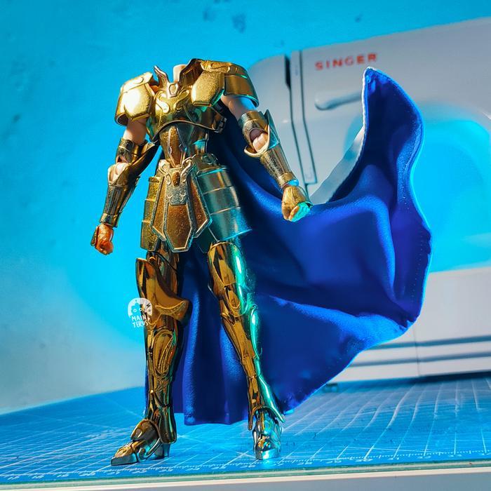 New Collection Wired Cape SCM EX Gold Saint Seiya Saint Cloth Myth - Merah - Putih